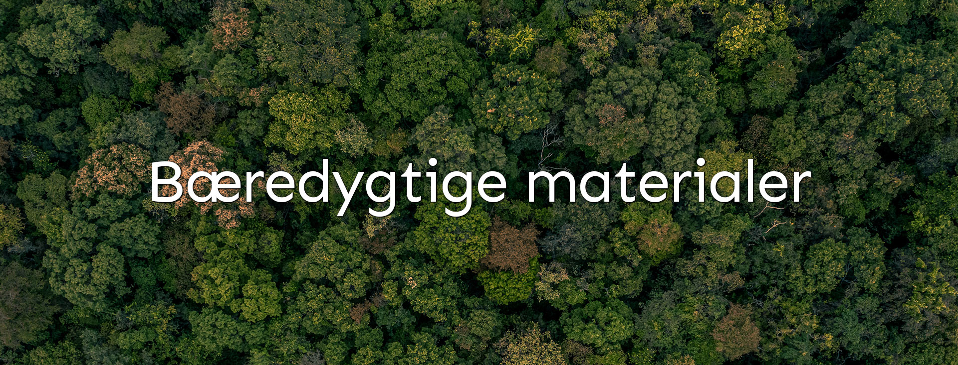 Bæredygtige materialer