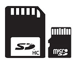 LYNQ SD and MicroSD card reader for USB-C Computers