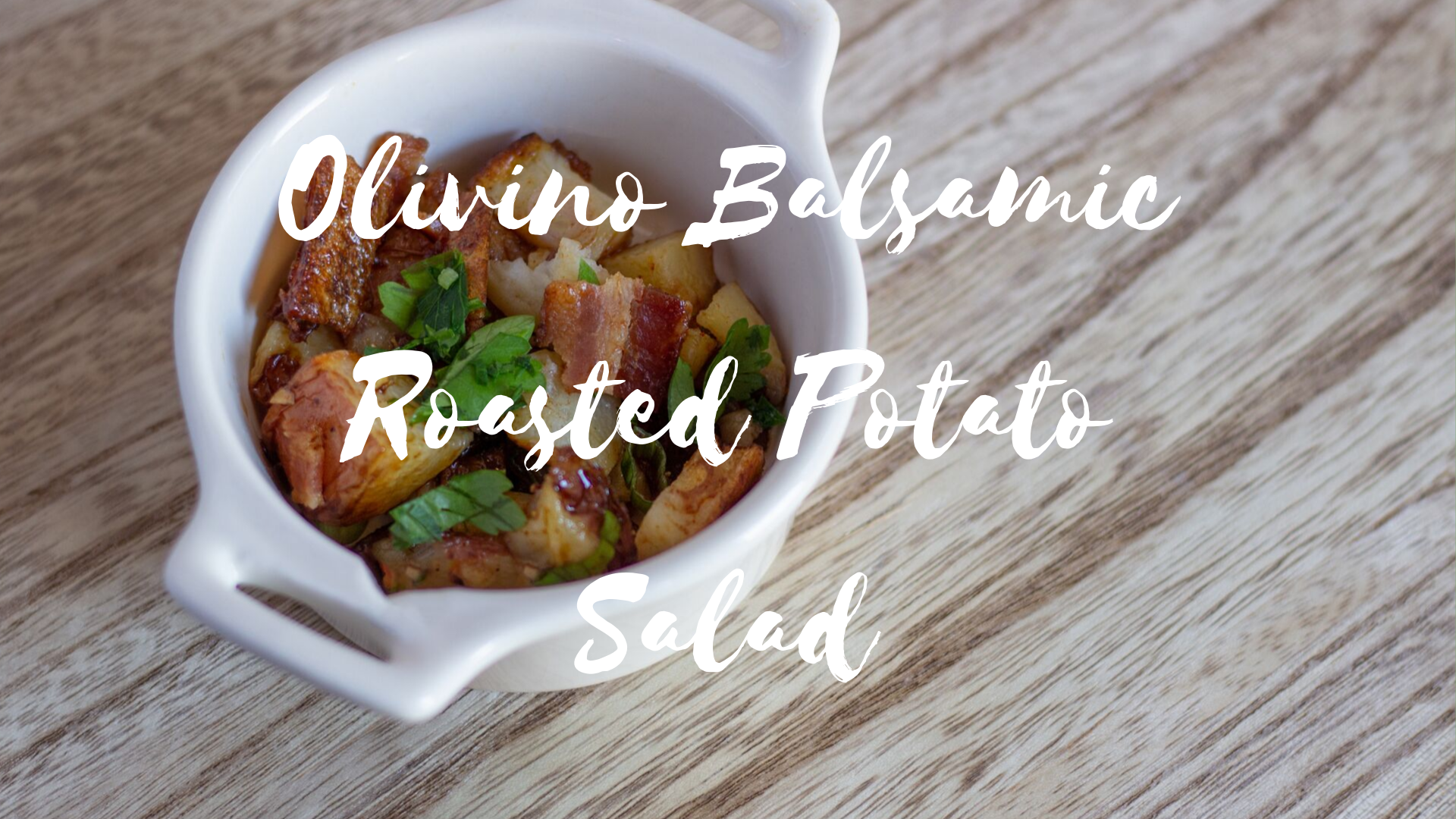 Balsamic Roasted Potato Salad