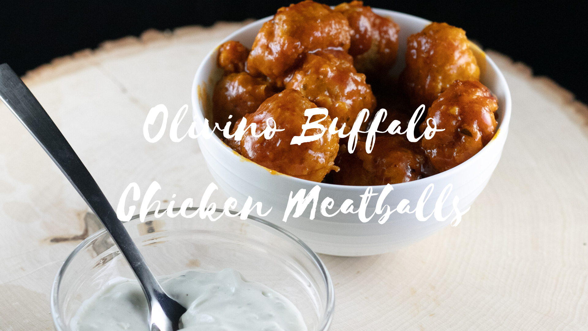 Buffalo Chicken Meatballs