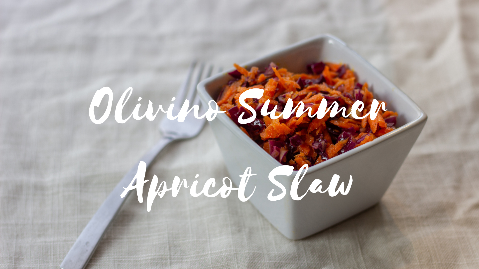 Summer Apricot Slaw