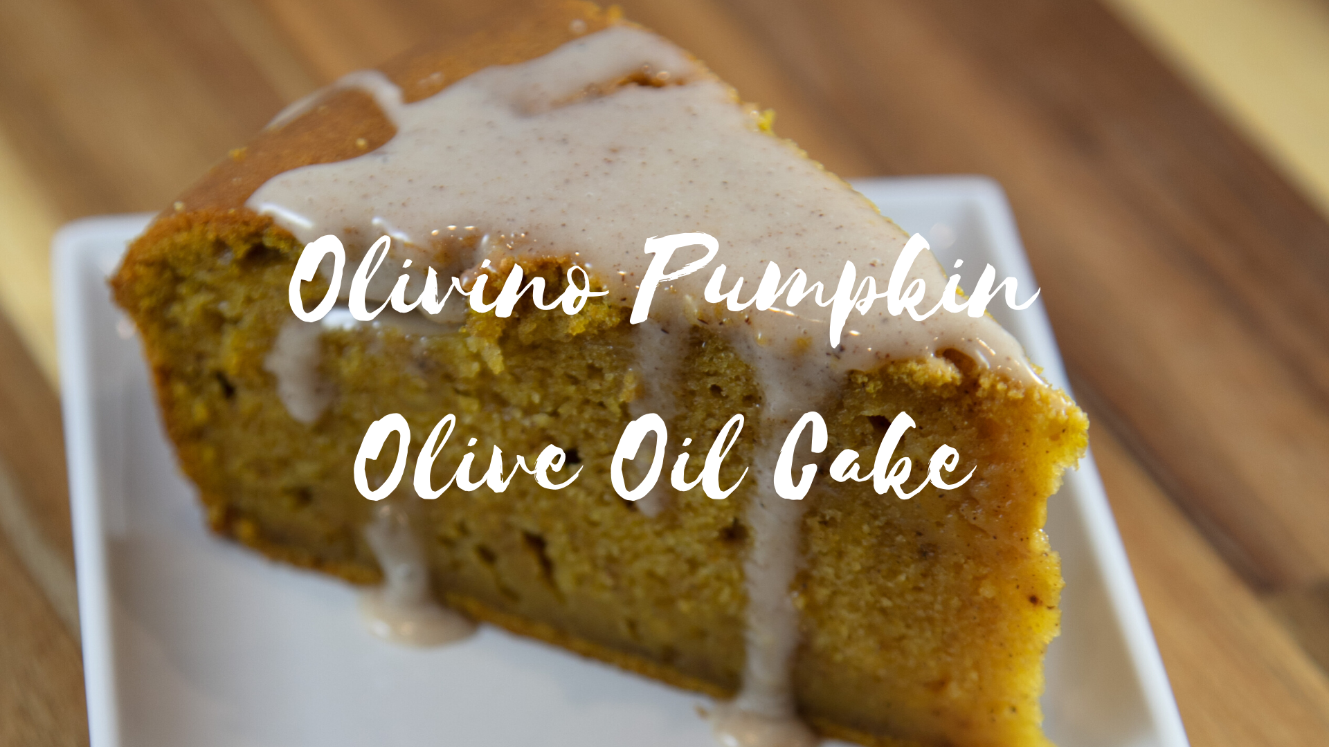 Pumpkin Olive Oil Cake
