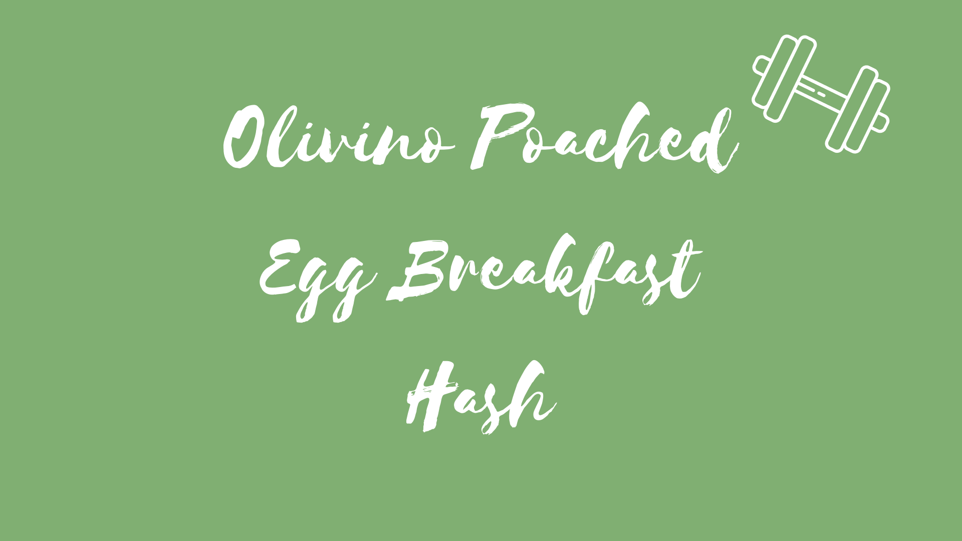Poached Egg Breakfast Hash