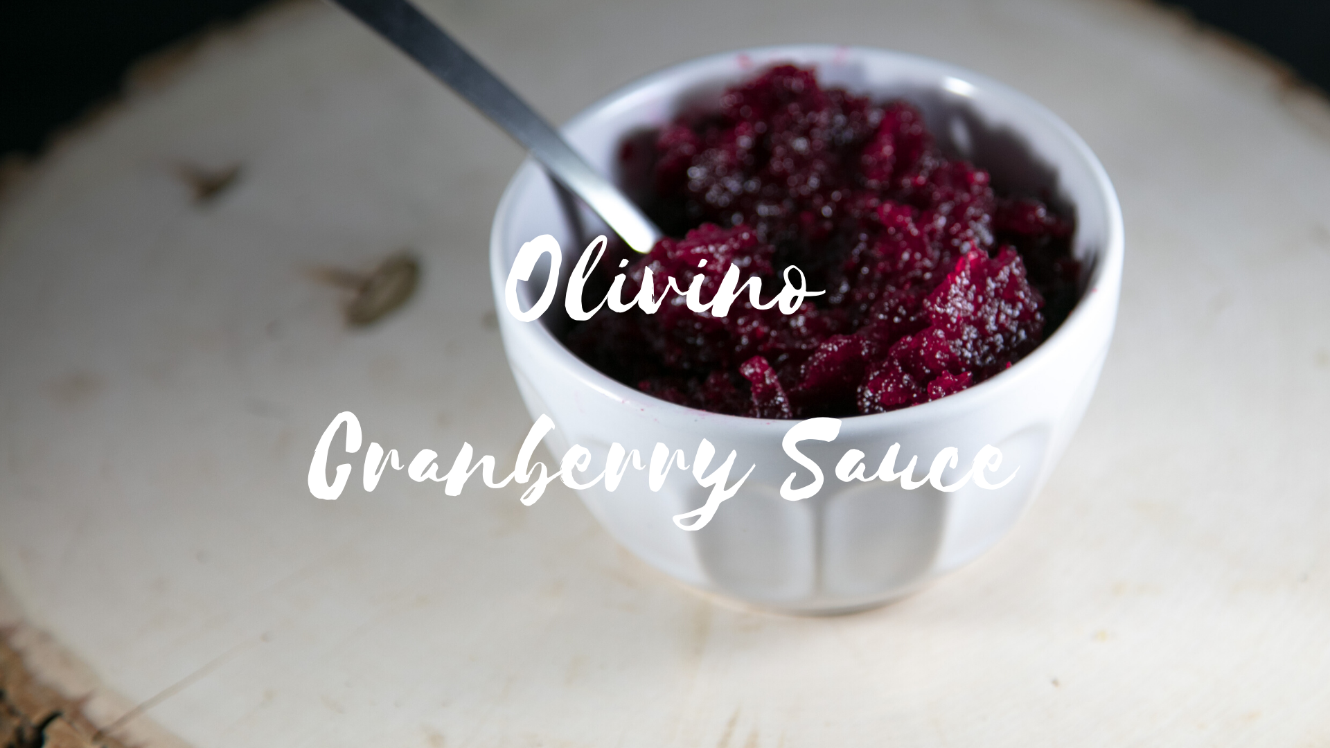 Cranberry Sauce