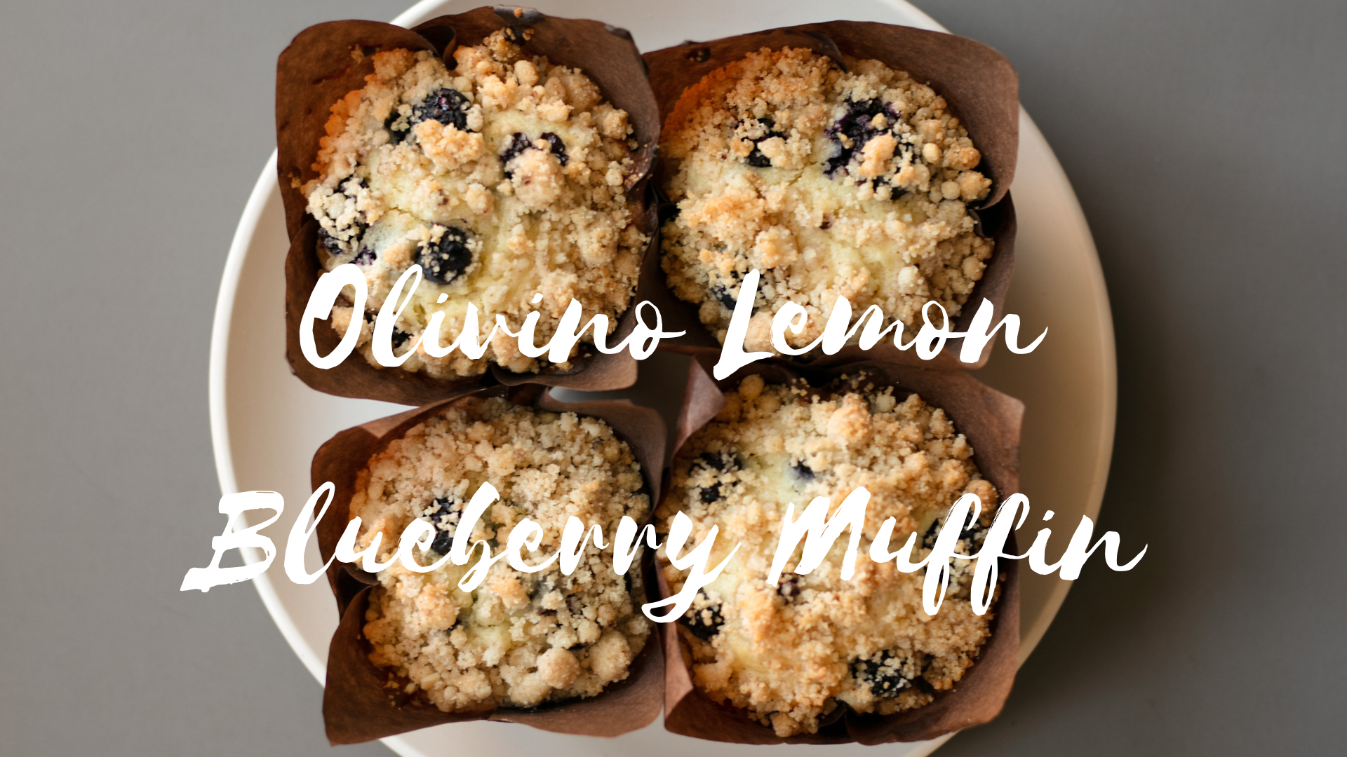 Lemon Blueberry Muffins