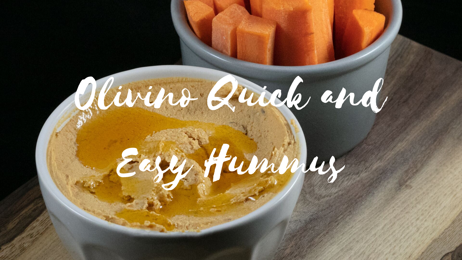Quick and Delicious Hummus