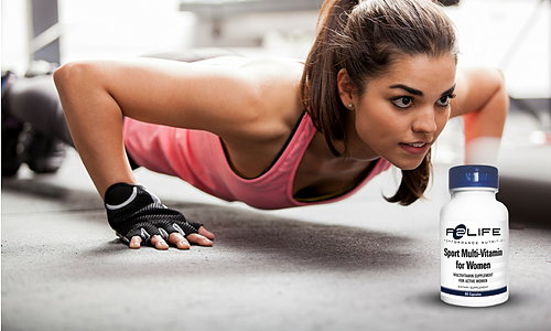 Athletes takes P2Life Sport Multivitamin For Women