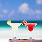Surf House Froze selection, Margaritas and Daiquirys